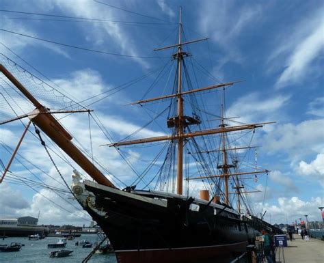 HMS Warrior from Spinnaker Tower - Picture of HMS Warrior 1860, Portsmouth - TripAdvisor