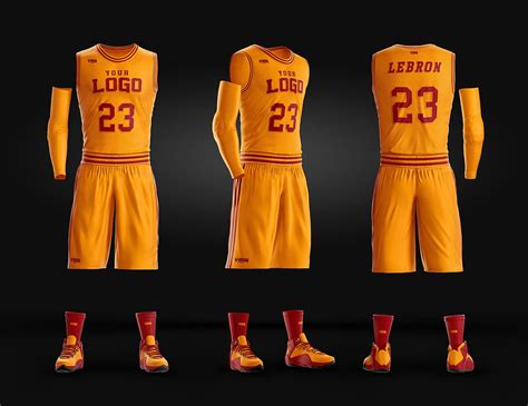 Basketball Uniform Jersey Mockup Freebie - DesignHooks