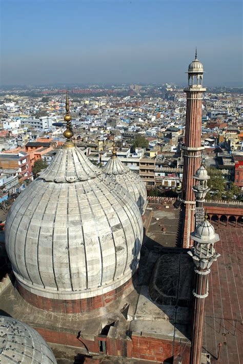 Jama Masjid stock photo. Image of town, historic, mosque - 18705432