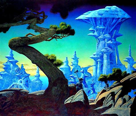 Love Roger Dean Art! | Fantasy landscape, Roger dean, Fantasy artwork