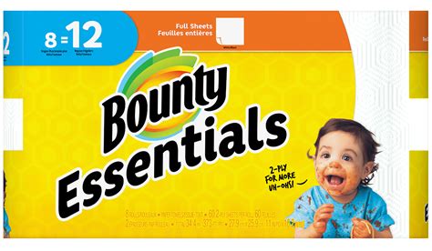 Looking for more absorbet paper towels? Try Bounty Essentials - Johnston