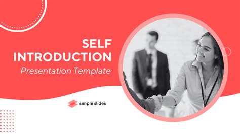 Self Introduction Template for PowerPoint