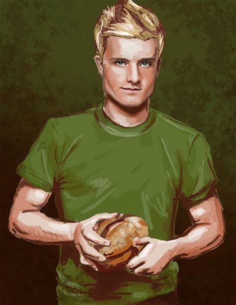 The boy with the bread - Peeta Mellark Fan Art (27589230) - Fanpop