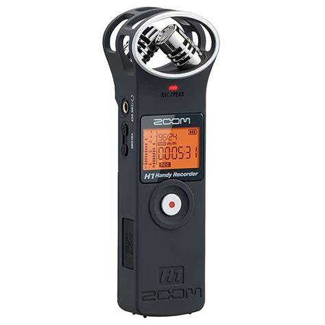 Zoom H1 Recorder, Mat Zwart | Gear4music