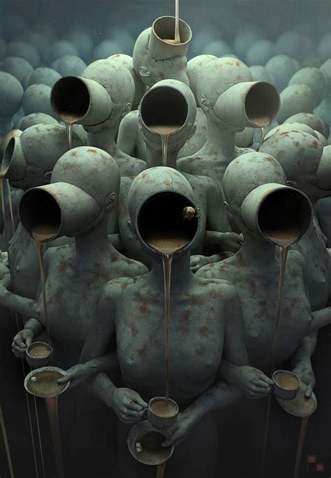 Anton Semenov -- this is horrifying but fascinating | Creepy art, Art ...