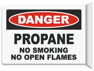 NFPA Propane 2-4-0 Sign M3375 - by SafetySign.com