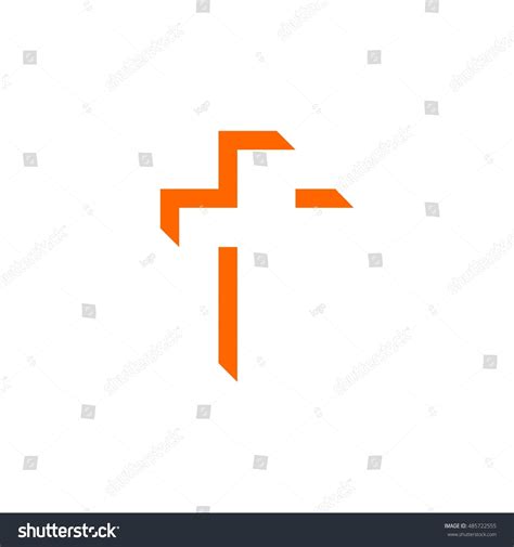 Cross Church Jesus Christ Logo Vector Stock Vector (Royalty Free ...