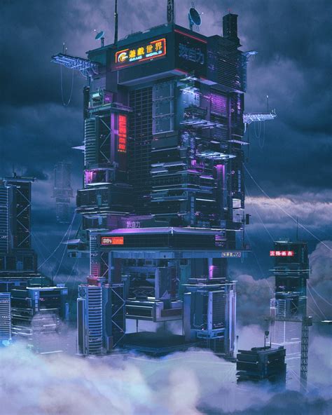 beeple on Twitter | Cyberpunk city, Cyberpunk, Futuristic art