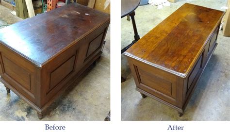 Before & After | Furniture Refinishing | Aaron's Touch Up & Restoration