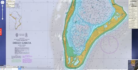 Diego Garcia Chagos Islands Map