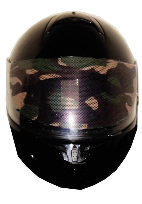 Camo Full Face Modular Motorcycle Helmet Visors