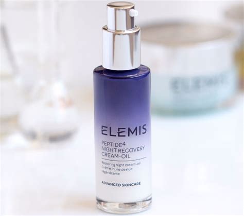 Elemis Peptide4 Night Recovery Cream-Oil | News | BeautyAlmanac