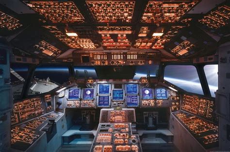 Amazon.com: Columbia Space Shuttle Cockpit Poster Poster Print, 24x36 ...