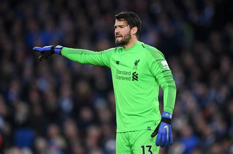 Liverpool goalkeeper Alisson is rewarded with No.1 shirt to cap remarkable debut season at ...