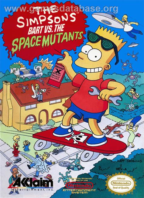 Simpsons: Bart vs. the Space Mutants - Nintendo NES - Games Database