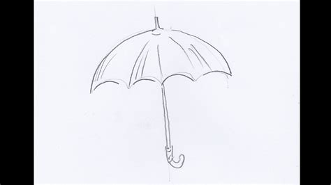 how to draw a beach umbrella Beach umbrella draw drawing easy step ...