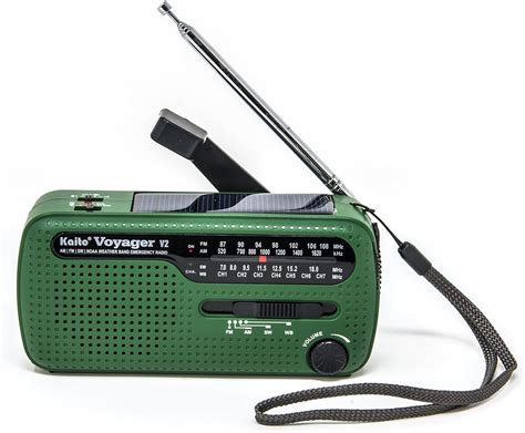 Best NOAA Portable Solar/Hand Crank AM/FM, Shortwave & NOAA Weather Emergency Radio with USB ...