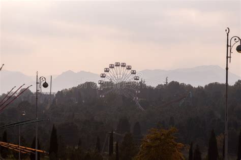 Town. Ganja. Azerbaijan. 10.16.2021 Year. Big Heydar Aliyev Park in the City Center Editorial ...