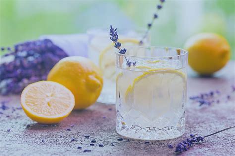 Limonada de lavanda