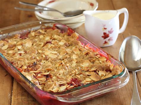 Rhubarb Crumble Recipe | Maggie Beer