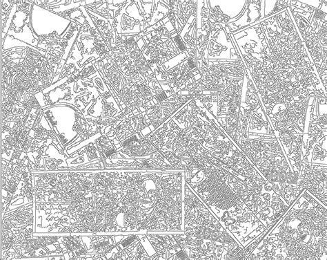 Edge map of the in scene in Fig. 1 created by applying the Canny filter... | Download Scientific ...