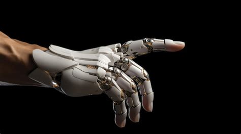 Premium AI Image | Artificial Intelligence Robot Hand created with ...