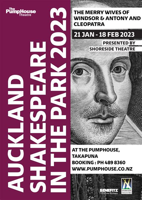 Auckland Shakespeare in the Park 2023 - The PumpHouse Theatre