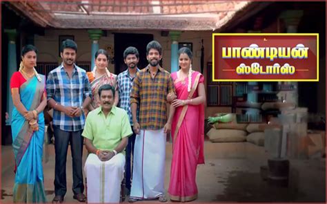 Vijay TV launches new weekday fiction show Pandian Stores from 1st Oct