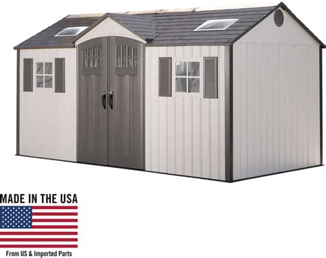 Lifetime 15x8 New Style Storage Shed Kit w/ Floor (60138)