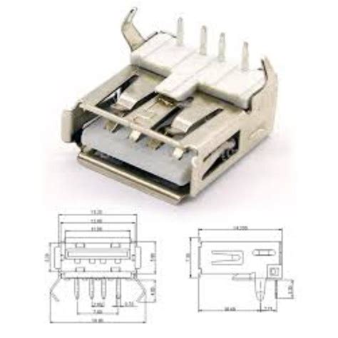 USB Connector A Type Female