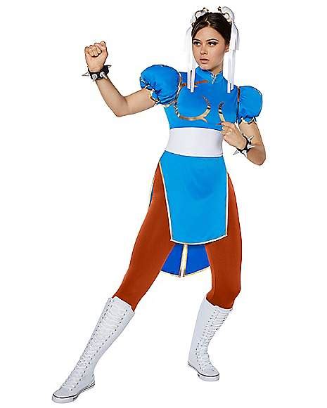 Adult Chun Li Costume - Street Fighter - Spirithalloween.com