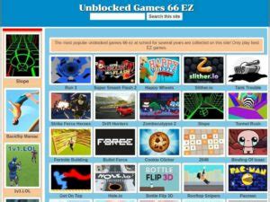 Unblocked Games On Computer