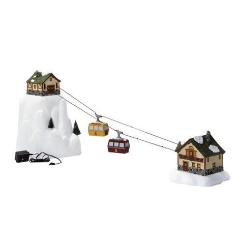 Choosing A Ski Lift Or Cable Car For Your Christmas Village | Christmas ...