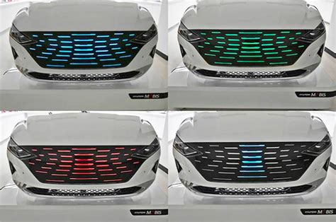 Hyundai Mobis reveals new ‘lighting and moving’ grille technology ...