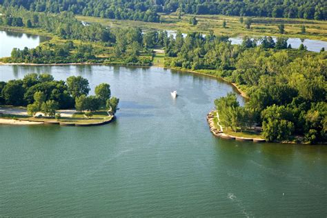 Presque Isle State Park Inlet in Erie, PA, United States - inlet ...