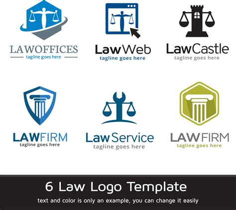 Law Logo Template Vector 9504697 Vector Art at Vecteezy