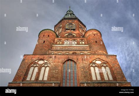 Cathedral St. Nikolai in Greifswald (Mecklenburg-Vorpommern, Germany) - HDR Stock Photo - Alamy