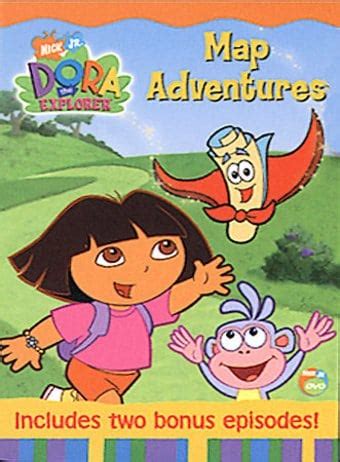 Dora the Explorer - Map Adventures DVD (2002) - Nickelodeon | OLDIES.com