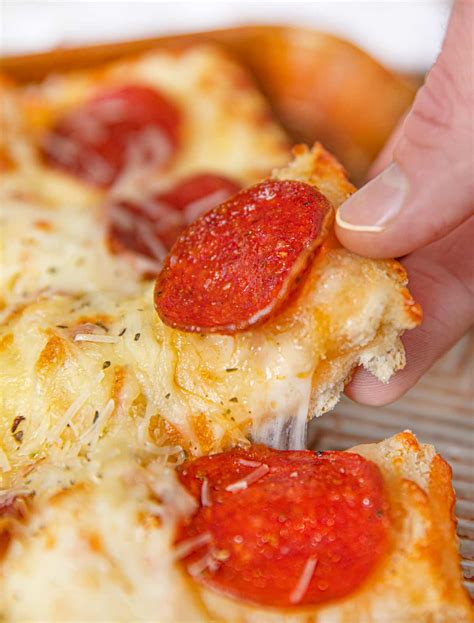 Pepperoni Cheesy Bread Recipe (Easy Snack/Appetizer) - Dinner, then Dessert