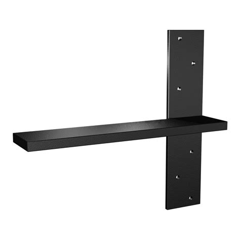 THE ORIGINAL GRANITE BRACKET 18 in. Aluminum Free Hanging Universal Angled Shelf Bracket-FH-18-U ...