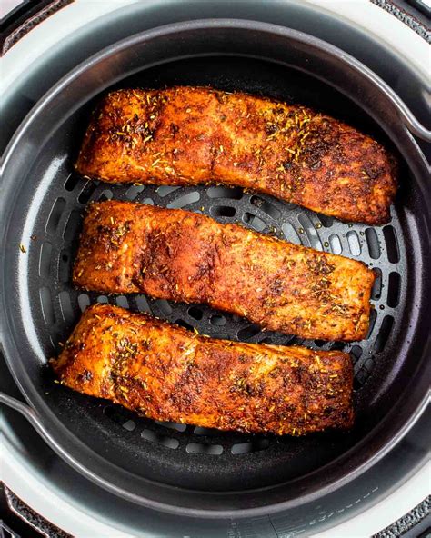 Air Fryer Salmon - Craving Home Cooked