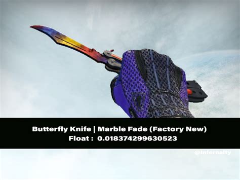 Butterfly Knife Marble Fade FN CSGO SKINS KNIVES, Video Gaming, Gaming Accessories, In-Game ...