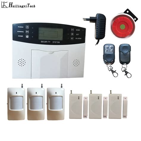 Wireless GSM Alarm System DIY Kit APP Control Auto Dial Home Alarm ...