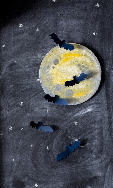 Halloween Moon Art