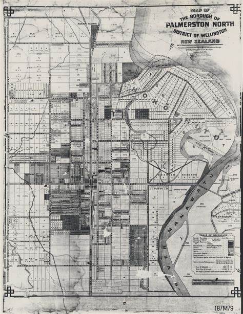 Map - Borough of Palmerston North | Archives Central