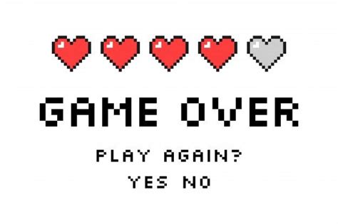 Premium Vector | Game Over. Pixel art. Retro game style in 2024 | Pixel art games, Pixel art ...