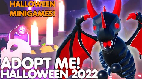 🎃NEW HALLOWEEN EVENT 2022!👀 NEW HALLOWEEN PETS + NEW MINIGAMES RELEASE! ADOPT ME ROBLOX - YouTube