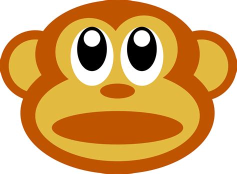 Monkey Face Clip Art - ClipArt Best