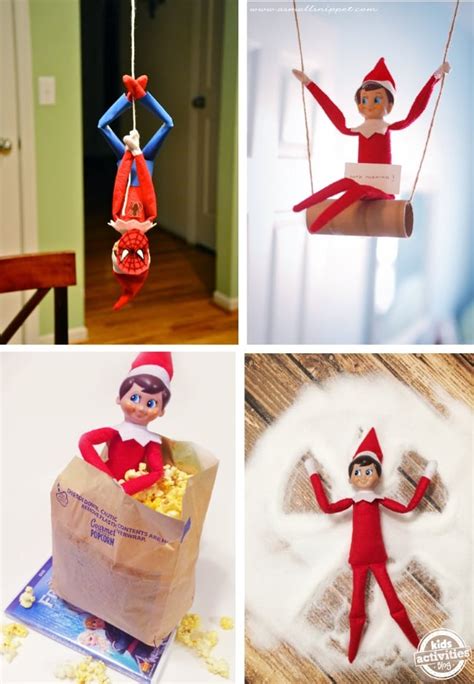 40+ Easy & Fun Elf-on-the-Shelf Ideas | Kids Celebs Tube