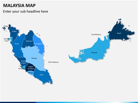 Malaysia Map for PowerPoint and Google Slides - PPT Slides